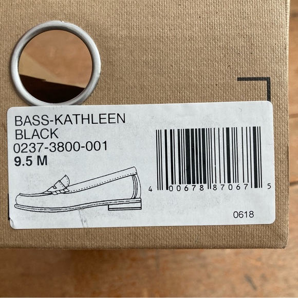 Bass Weejuns Loafers - women’s 9.5 M - Black - Picture 5 of 11